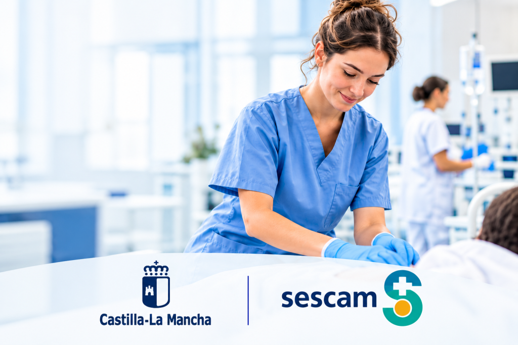 PREPARACIÓN OPOSICIONES DE AUXILIAR DE ENFERMERÍA (TCAE) PARA LA JCCM Y SESCAM
